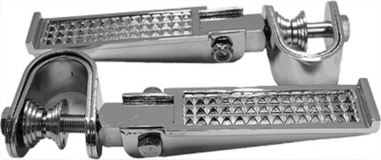 Emgo 50-26602 Pebble Footpegs - 1in. & 1 1/4in.