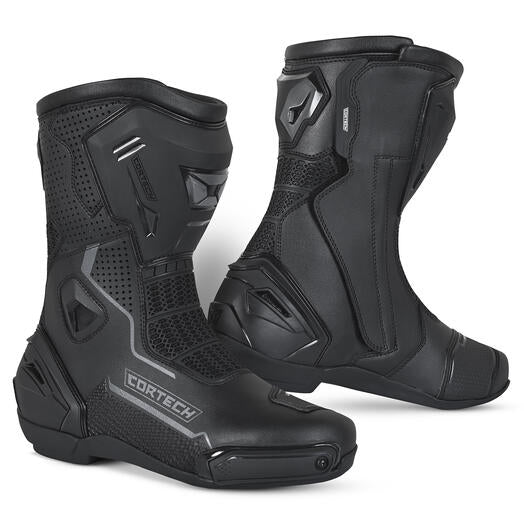Cortech Revo RR Air Boots (9, Black)