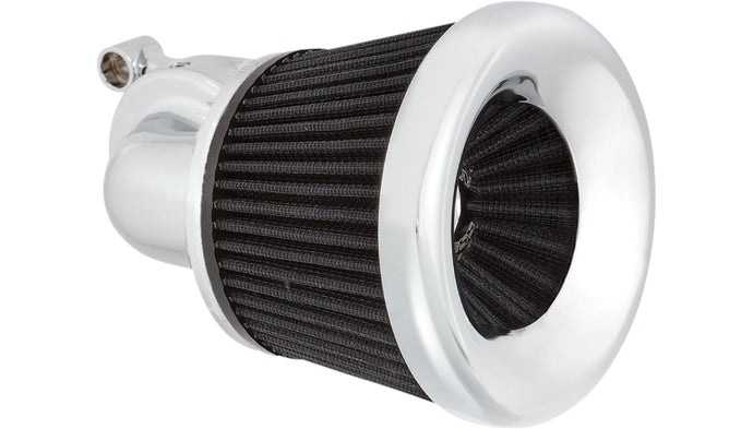 Arlen Ness 600-031 Velocity 90deg. Air Cleaner Kit - Chrome