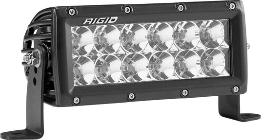 Rigid Industries 106113 6in. E-Series Light Bar - Flood Pattern