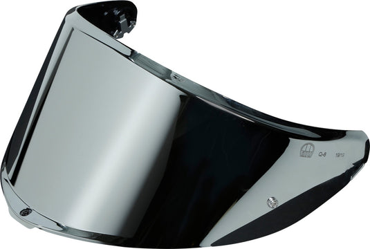 Agv Face Shield for Tour Helmets - Iridium silver - XL-2XL