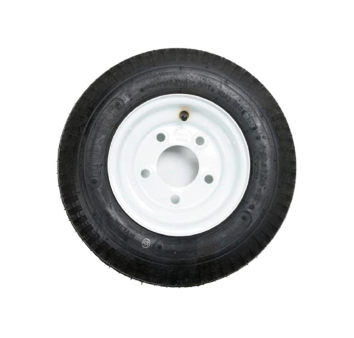 Load Star 3S550 Tire and Wheel Assembly - ST215/75DX14 - 5 Hole - Whte Rim