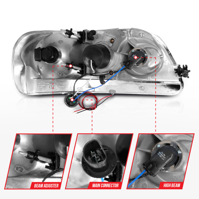 Load image into Gallery viewer, Anzo 111503 ANZ LED/Projector Headlights
