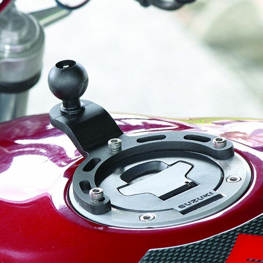 Ram Mounts RAM-B-410U RAM Small Gas Tank Base with 1in. Ball for Motorcycles