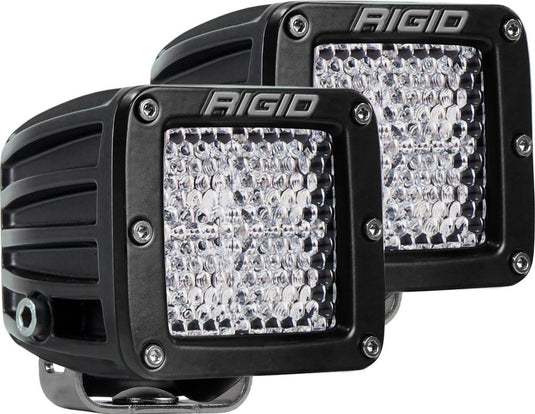 Rigid Industries 202513 D-Series Pro Pod Lights - Standard Mount - Diffused Pattern