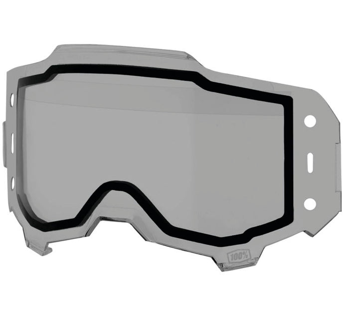 100% Armega Forecast Dual Pane Lens - Smoke