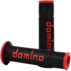 Domino A45041C4240B7-0 A450 Road Racing Grip - Black/Red