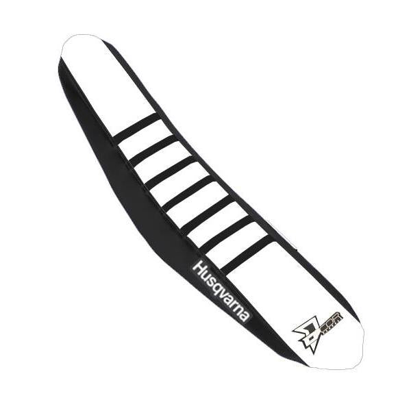 Dcor 30-70-417 Factory Reinforced Seat Cover - Black/Black/White