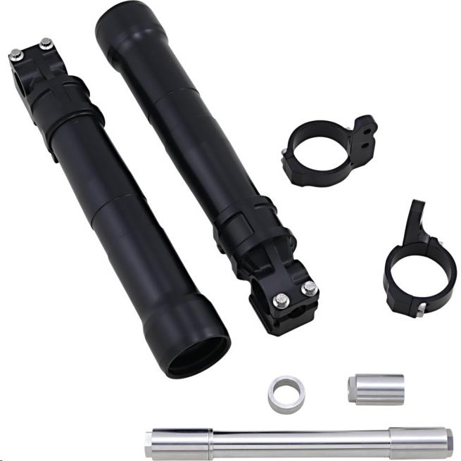 Alloy Art 49LLFX-2ABS 49mm Lower Legs - Black Anodized