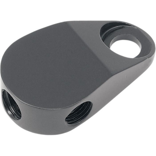 Goodridge PMCHD-024BK Universal Front Brake Tee - 3/8in.-24 I.F. Threads - Ebony