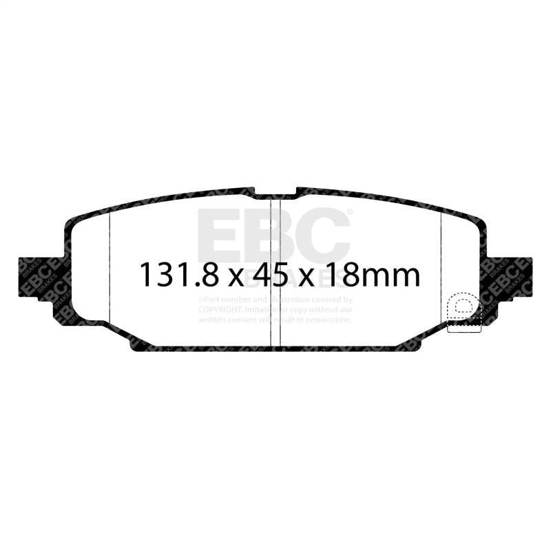 Load image into Gallery viewer, Ebc DP63101 EBC Greenstuff Brake Pad Sets
