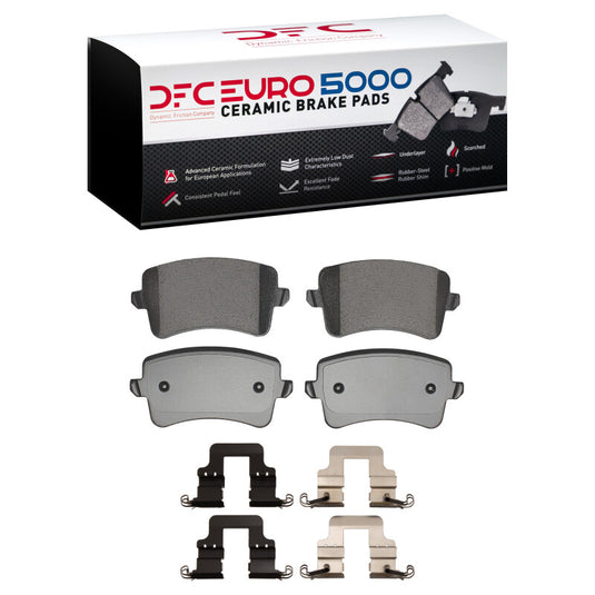 Dfc 1600-1386-01 DFC Euro 5000 Ceramic Brake Pads