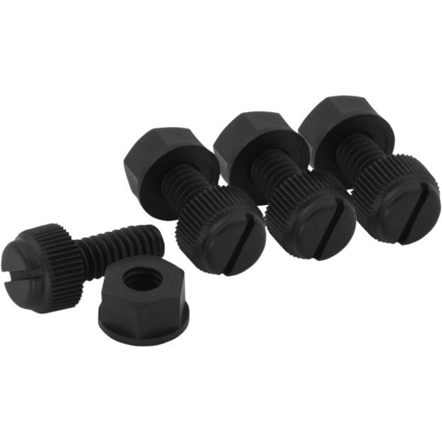 Bolt Motorcycle Accessories LPFNYLON Nylon License Plate Fastener Kit