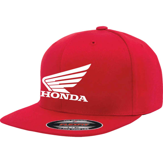 Factory Effex Honda Big Wing Hat (Sm-Md, Red)