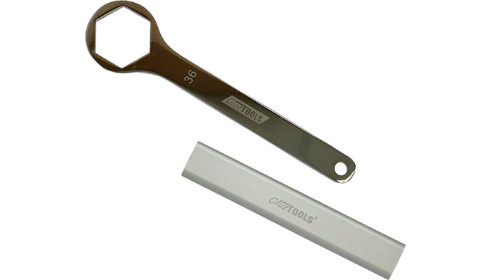 Cruztools AW36X Combo Axle Wrench for BMW - with Extension Handle - 36mm