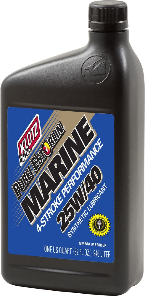 Klotz Oil KE-330 Marine Pure Estorlin 4-T - 10W30 - 1qt.