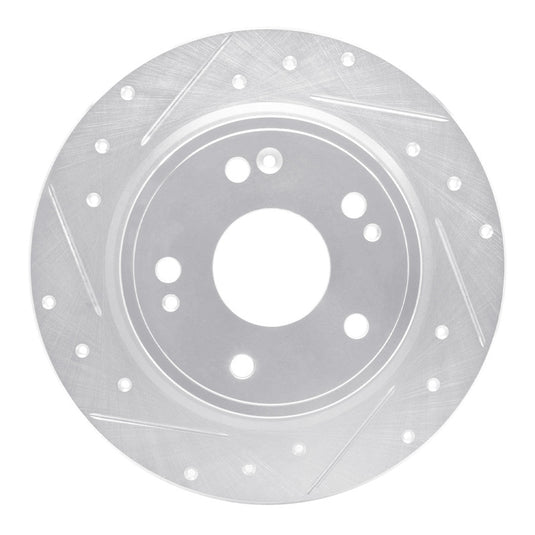 R1 Concepts 631-59071L RNC Brake Rotor - Drill & Slot