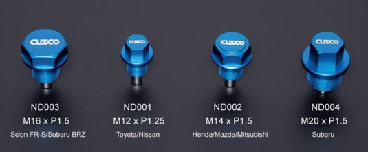 Cusco 00B 001 ND03 CUS Magnetic Drain Bolts