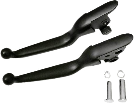 Harddrive 053579 Custom Levers - Smooth - Black