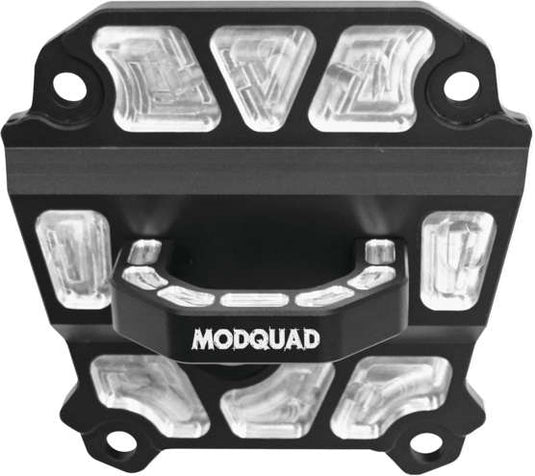 Modquad RZR-RDH-PRO-BLK Rear Differential Plate - Black