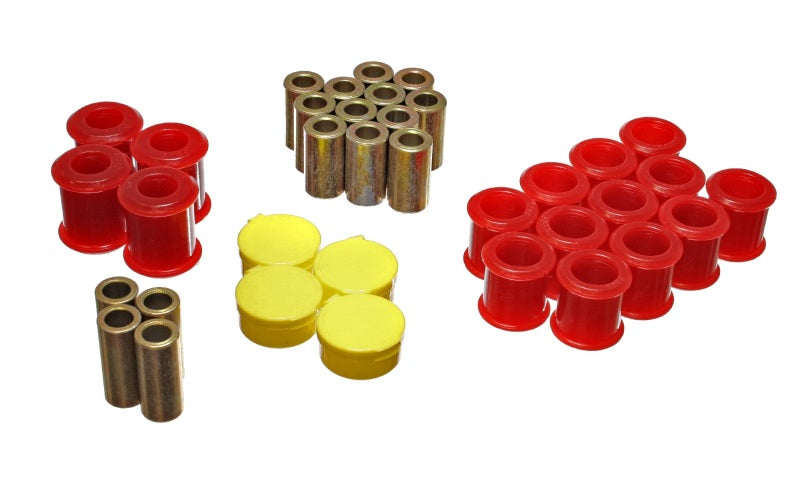 Load image into Gallery viewer, Energy Suspension 7.3115R ES Cntrl Arm Bushings - Red
