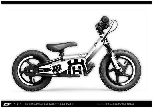 Dcor 10-80-206B Husqvarna Stacyc Graphics Kit for 16in. Brushless