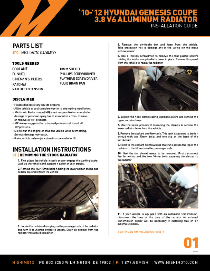 Load image into Gallery viewer, Mishimoto MMRAD-GEN6-10 MM Radiators - Alum
