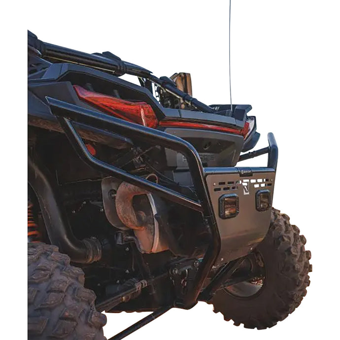 Ravek 64-308RDL Rear Bumpers with LED Lighting - Red