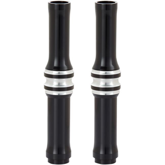 Arlen Ness 03-643 Deep Cut Pushrod Tube Kit - Black