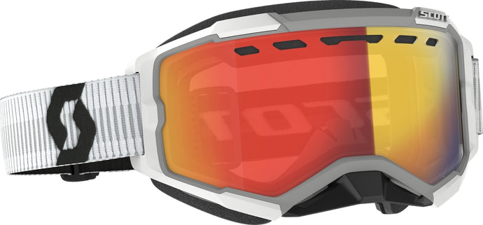 White/Red / Light Sensitive Red Chrome Lens