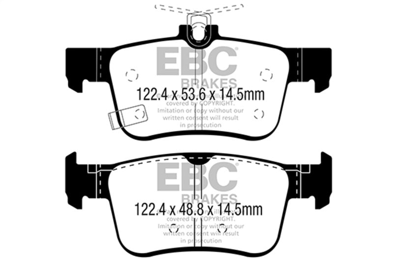 Load image into Gallery viewer, Ebc UD1878 EBC Ultimax2 Brake Pad Sets
