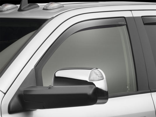Weathertech 80503 WT Deflector - Frnt - Drk Smk