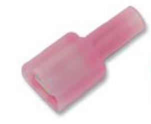Namz NIS-19004-0001 0.25in. Male Quick Disconnect for 18-22 Gauge Wire
