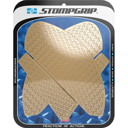 Stompgrip 55-14-0182C Icon Profile Traction Tank Grip - Street - Clear