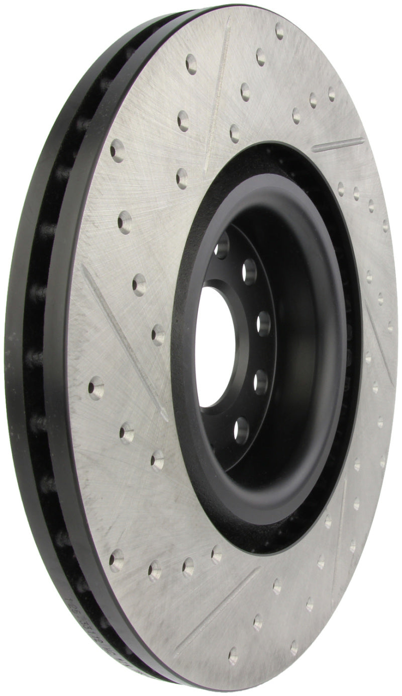 Load image into Gallery viewer, Stoptech 127.33112L ST Slot &amp; Drill Brake Rotors
