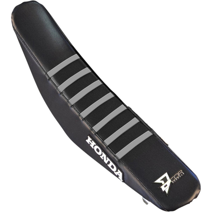Dcor 30-10-507 Seat Cover - Black Sides - Black Top with Gray Ribs