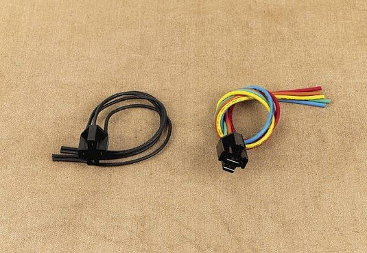 Drag Specialties DS272095 Four-Wire Relay Socket Assembly - Black