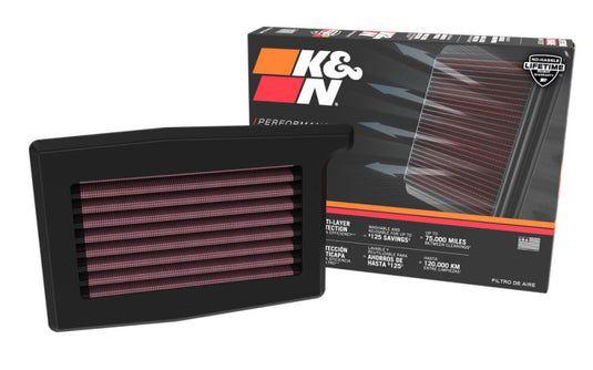 K&N Engineering TB-6621 KN Motorcycle Direct Fit Air Filters