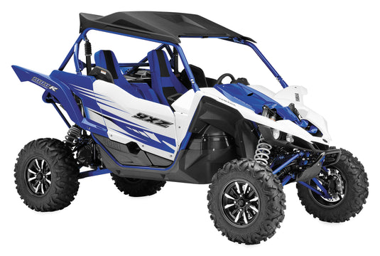 New Ray Toys 57813A 1:12 Scale ATV - Yamaha YZX100R SUV - Blue