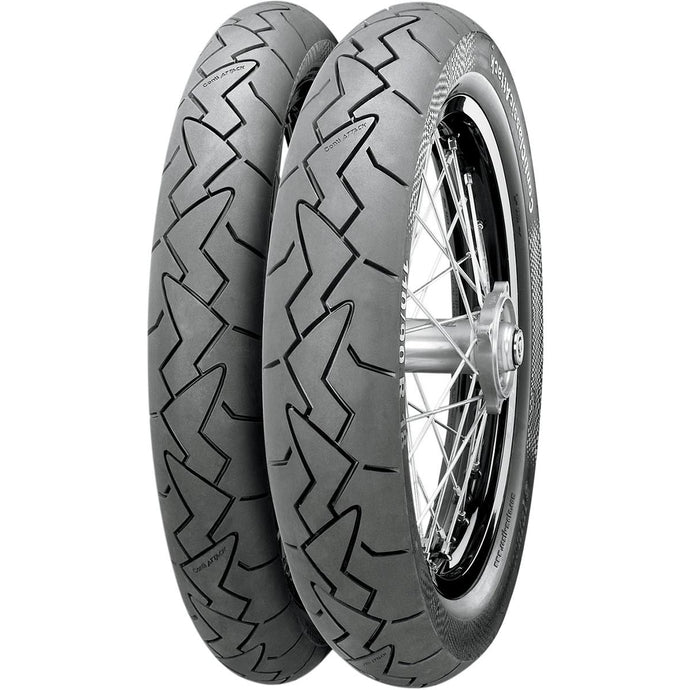 Continental 02443340000 Conti Classic Attack Front Tire - 90/90R18