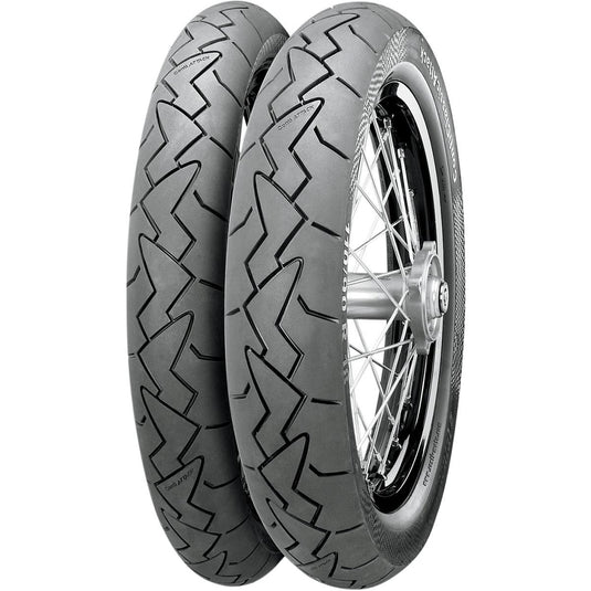 Continental 02441780000 Conti Classic Attack Front Tire - 100/90R19