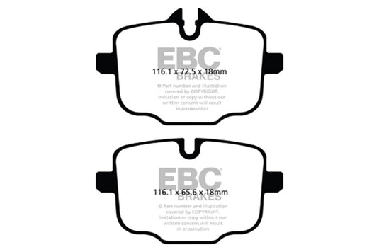 Ebc DP82089RPX EBC RP-X Brake Pad Sets