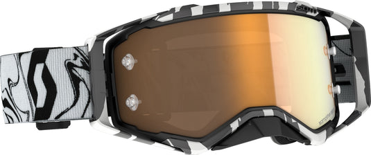 Black/White / Gold Chrome Amplifier Works Lens