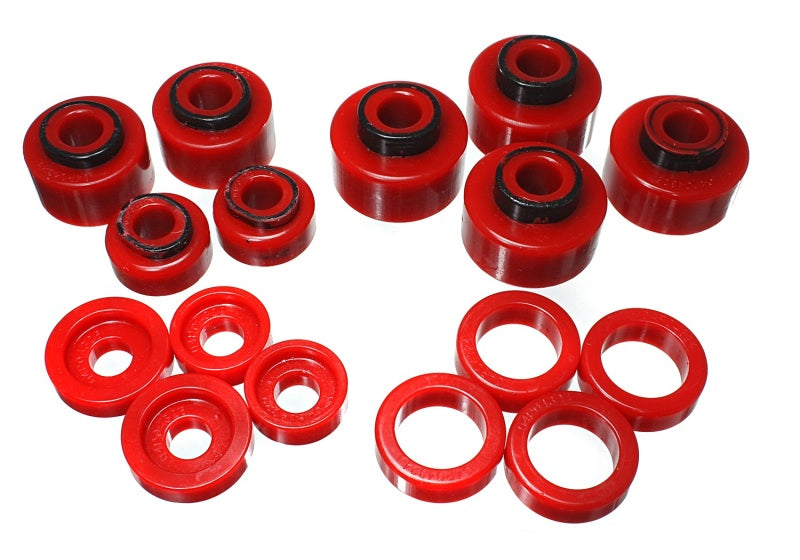Load image into Gallery viewer, Energy Suspension 4.4120R ES Body Mounts - Red
