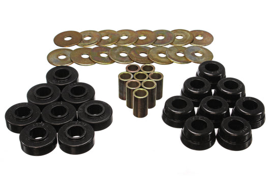 Energy Suspension 3.4126G ES Body Mounts - Black