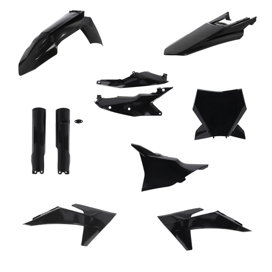 Acerbis 2986510001 Full Plastic Kit - Black