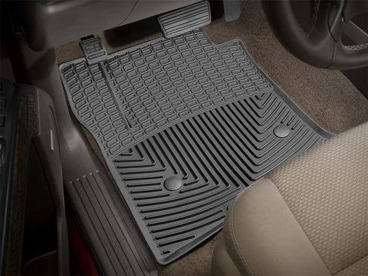 Weathertech W309 WT Rubber Mats - Front - Blk
