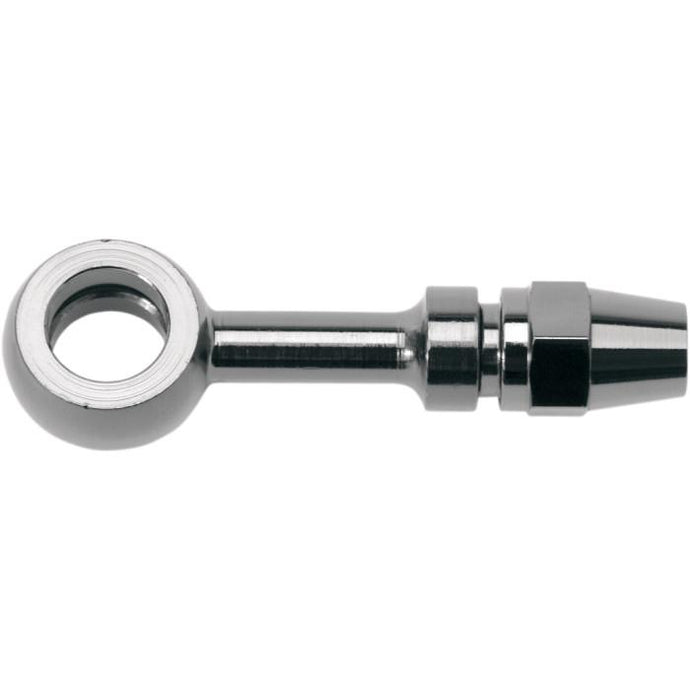 Russell R43453B Pro System II Renegade Black Steel Straight Banjo Fitting - 3/8in./10mm