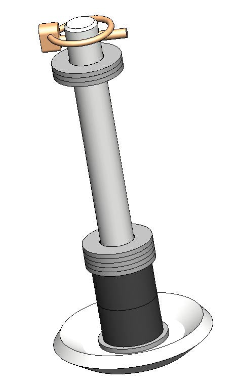 Kfi Products 105490 Replacement Plow Foot for Pro Series Plow