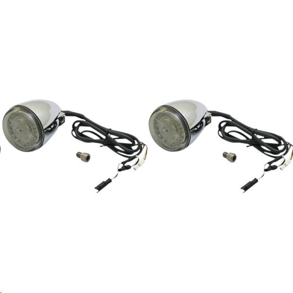 Custom Dynamics PB-IND-FTS-AW-C Probeam Front LED Turn Signal - Chrome